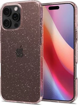 Spigen liquid Crystal Glitter for Apple iPhone 16 Pro Rose quartz