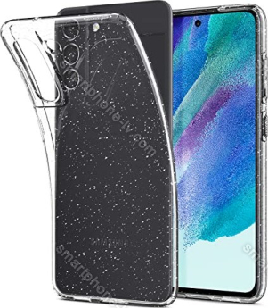Spigen liquid Crystal Glitter for Samsung Galaxy S21 FE Crystal quartz 