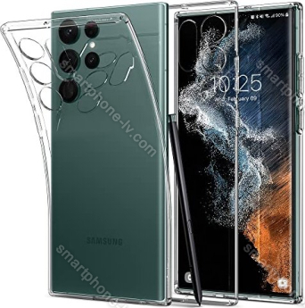 Spigen liquid Crystal for Samsung Galaxy S22 Ultra Crystal clear 