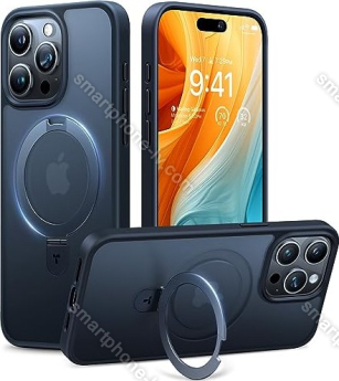 Torras Ostand Magsafe case with Stand for Apple iPhone 15 Pro Max black 