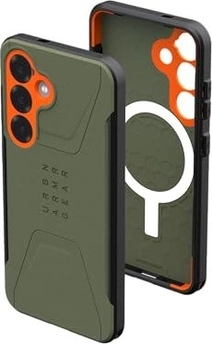 UAG Civilian case для Samsung Galaxy S25 olive/оранжевый