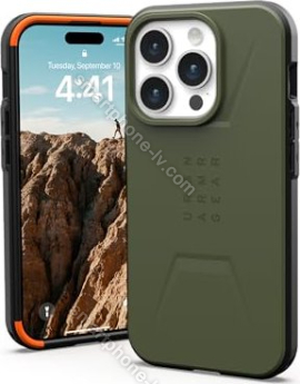 UAG Civilian case with MagSafe for Apple iPhone 15 Pro olive Drab 