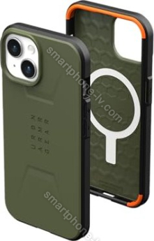 UAG Civilian case with MagSafe for Apple iPhone 15 olive Drab 