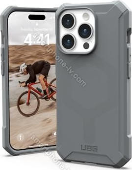 UAG Essential Armor case with MagSafe for Apple iPhone 15 Pro silver 