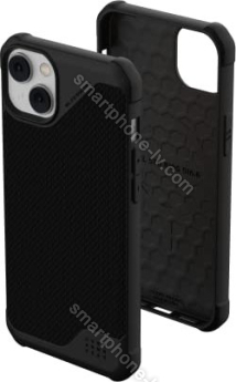 UAG Metropolis LT case with MagSafe for Apple iPhone 14 Plus Kevlar Black 