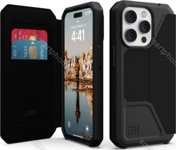 UAG Metropolis case for Apple iPhone 14 Pro Kevlar Black 