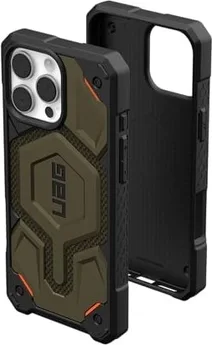 UAG Monarch Pro Kevlar case with MagSafe for Apple iPhone 16 Pro Max Kevlar element Green