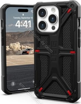 UAG Monarch Pro Kevlar case for Apple iPhone 15 Pro Kevlar Black 