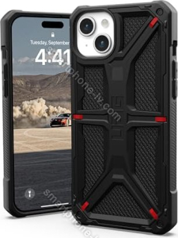 UAG Monarch Pro Kevlar case for Apple iPhone 15 Plus Kevlar Black 