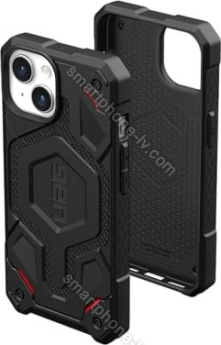 UAG Monarch Pro Kevlar case with MagSafe for Apple iPhone 15 Plus Kevlar Black 