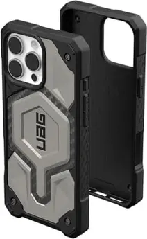 UAG Monarch Pro case with MagSafe for Apple iPhone 16 Pro Max titanium
