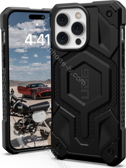 UAG Monarch Pro case with MagSafe for Apple iPhone 14 Pro Max Kevlar Black 