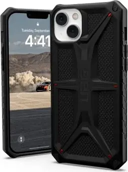UAG Monarch case for Apple iPhone 14 Plus Kevlar Black