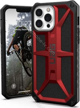 UAG Monarch case for Apple iPhone 13 Pro Max Crimson 