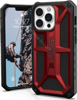 UAG Monarch case for Apple iPhone 13 Pro Crimson 