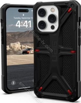 UAG Monarch case for Apple iPhone 14 Pro Kevlar Black 