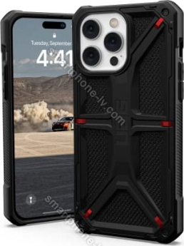 UAG Monarch case for Apple iPhone 14 Pro Max Kevlar Black 