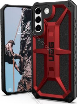 UAG Monarch case for Samsung Galaxy S22+ Crimson 
