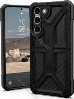 UAG Monarch case for Samsung Galaxy S23+ carbon Fiber 