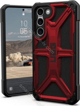 UAG Monarch case for Samsung Galaxy S23+ Crimson 