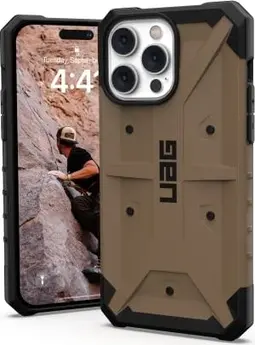 UAG Pathfinder case for Apple iPhone 14 Pro Max Dark Earth
