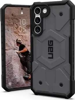 UAG Pathfinder case for Samsung Galaxy S23+ silver