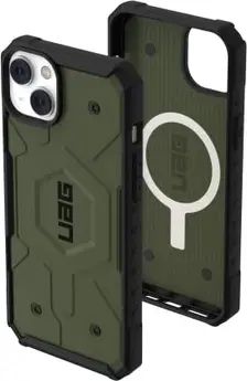 UAG Pathfinder case with MagSafe for Apple iPhone 14 Plus olive