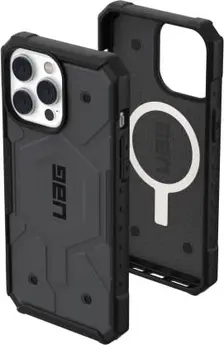 UAG Pathfinder case with MagSafe for Apple iPhone 14 Pro Max silver