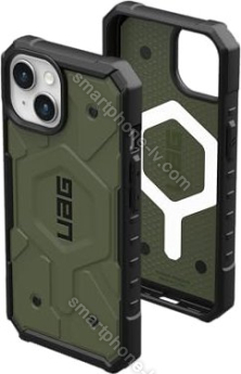 UAG Pathfinder case with MagSafe for Apple iPhone 15 Plus olive Drab 