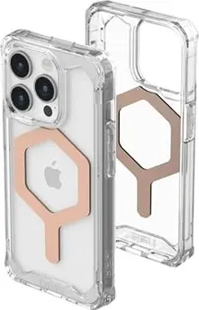 UAG Plyo case with MagSafe for Apple iPhone 15 Pro Ice/rose gold