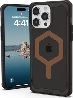 UAG Plyo case with MagSafe for Apple iPhone 15 Pro Max black/bronze