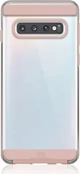 White Diamonds Innocent clear case for Samsung Galaxy S10 rose gold