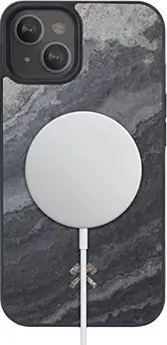 Woodcessories Bumper case MagSafe for Apple iPhone 13 mini Camo grey