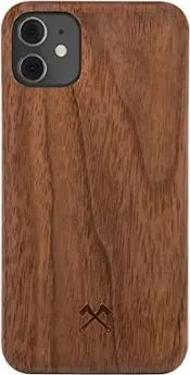 Woodcessories Slim case walnut for Apple iPhone 12 mini