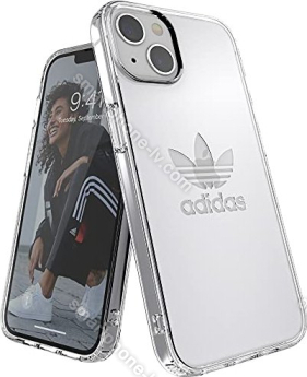 adidas Protective clear case Big Logo for Apple iPhone 13 transparent 
