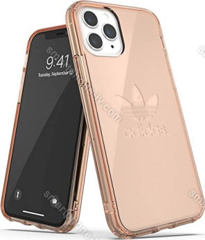 adidas Protective clear case Big Logo for Apple iPhone 11 Pro rose gold 