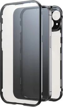Black Rock 360° Glass Case для Apple iPhone 15 Transparent/Black