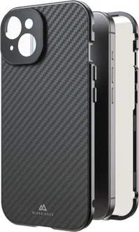 Black Rock 360° Glass Case для Apple iPhone 15 Carbon