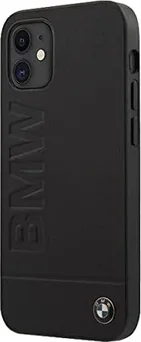 BMW Hard Cover Logo Imprint Signature Collection для Apple iPhone 12 Mini Black