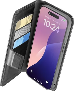 Cellularline Book Agenda для Apple iPhone 16e Black