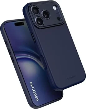 Decoded AntiMicrobial Silicone Back Cover для Apple iPhone 17 Pro true Navy