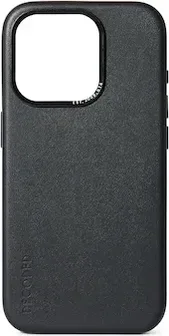 Decoded Leather Back Cover для Apple iPhone 15 Pro Max Black