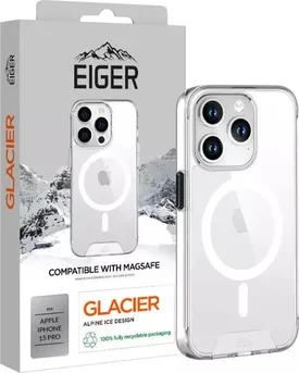 Eiger Glacier Case Magsafe для Apple iPhone 15 Pro Transparent