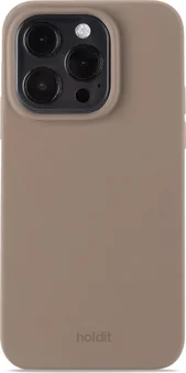 Holdit Silicone Case для Apple iPhone 15 Pro Mocha Brown