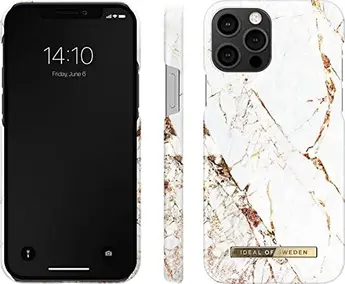 iDeal of Sweden Fashion case for Apple iPhone 13 Pro Carrara Gold