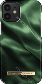 iDeal of Sweden Fashion case Emerald Satin for Apple iPhone 12 mini 