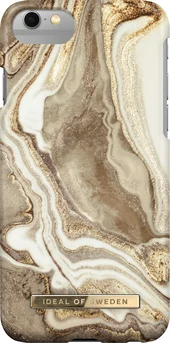 iDeal of Sweden Fashion Case для Apple iPhone 6/6s/7/8/SE (2020) Golden Sand Marble