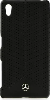 Mercedes-Benz Hard Cover Leather Perforated для Sony Xperia Z5 Black