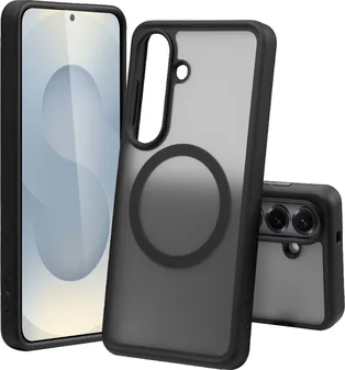 Nevox StyleShell Invisio MagSafe для Samsung Galaxy S26 Black/Transparent