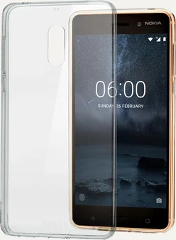 Nokia CC-101 Slim Crystal Cover для Nokia 6 Transparent
